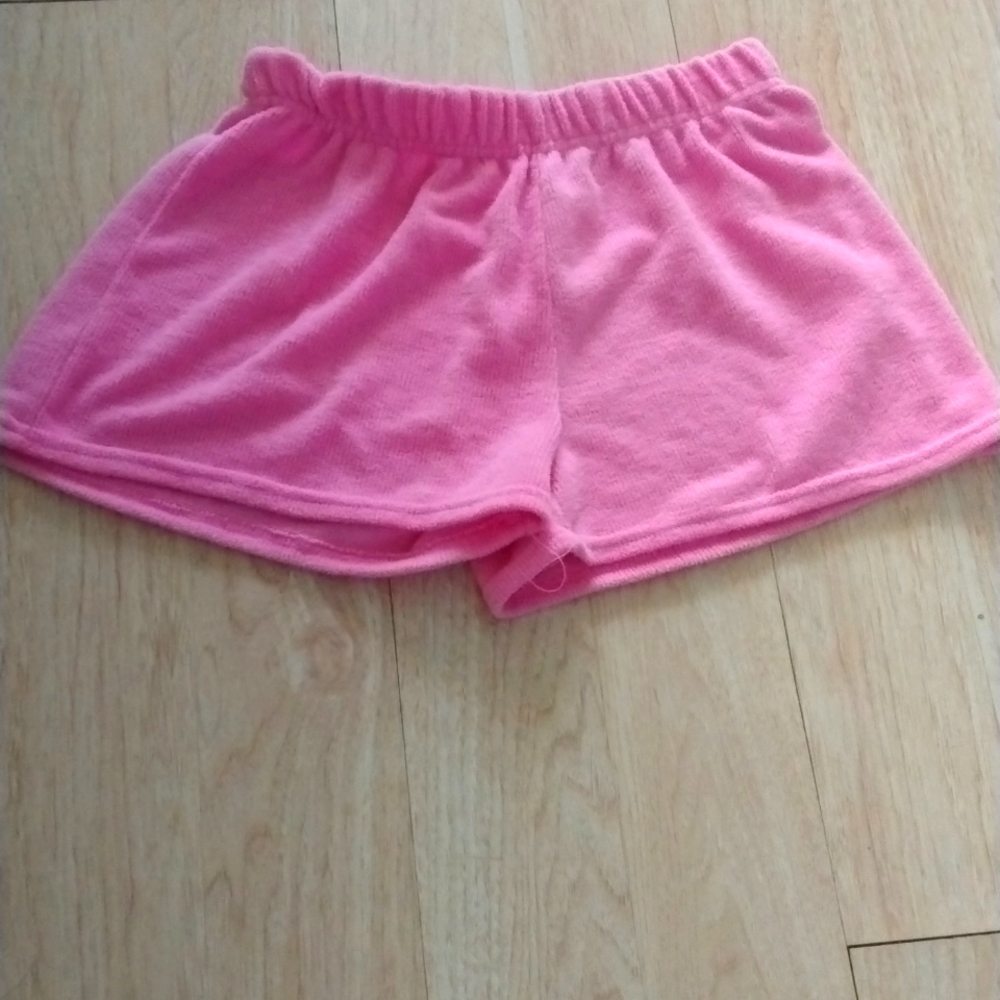 Pink lounge shorts